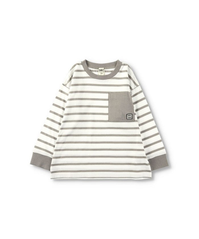 布蘭謝斯 BRANSHES 【網路限定/DRC/對肌膚友好的100%棉】口袋長袖T恤