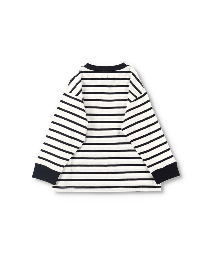 布蘭謝斯 BRANSHES 【網路限定/DRC/對肌膚友好的100%棉】口袋長袖T恤