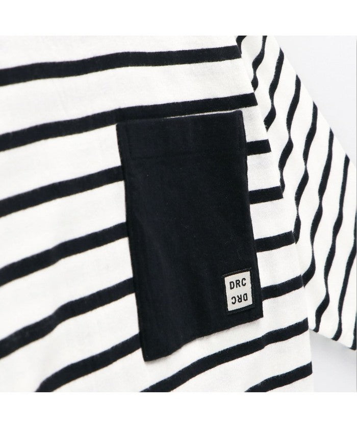 布蘭謝斯 BRANSHES 【網路限定/DRC/對肌膚友好的100%棉】口袋長袖T恤