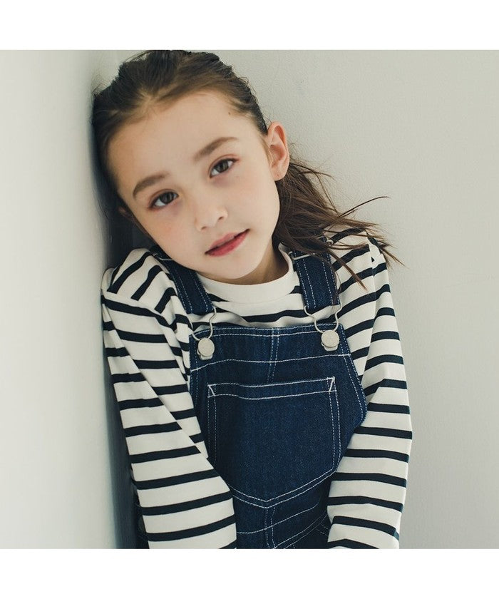 ブランシェス BRANSHES 【Ou? by EDWIN】デニムオーバーオール