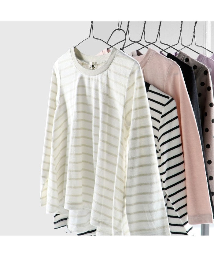 ブランシェス branshes 【WEB限定/DRC/やわらか天竺】Aラインフレア長袖Tシャツ （2） 2