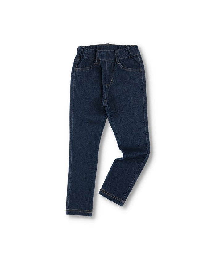 ブランシェス BRANSHES デニムニットロングパンツ