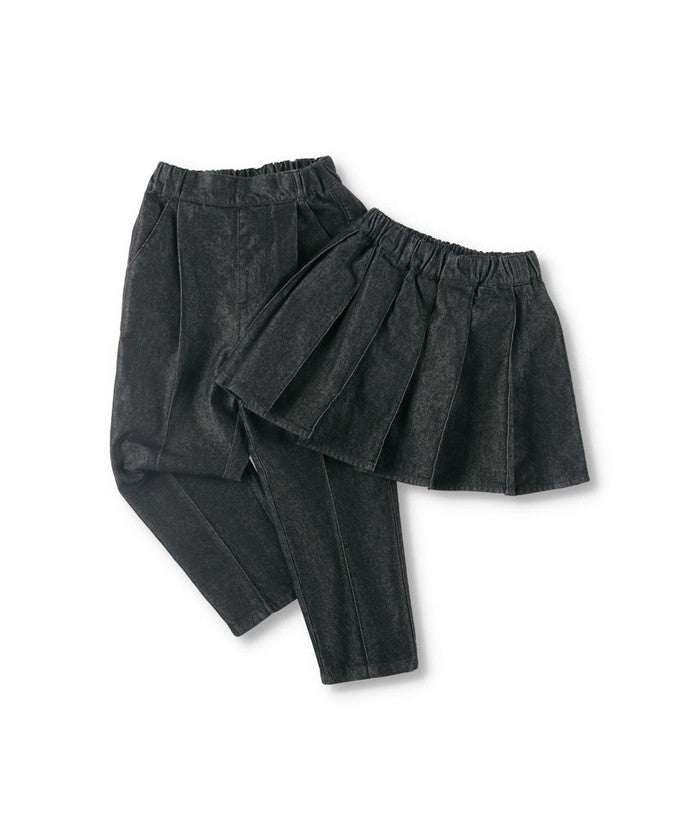 ブランシェス BRANSHES 【Ou? by EDWIN】スカート×パンツセット