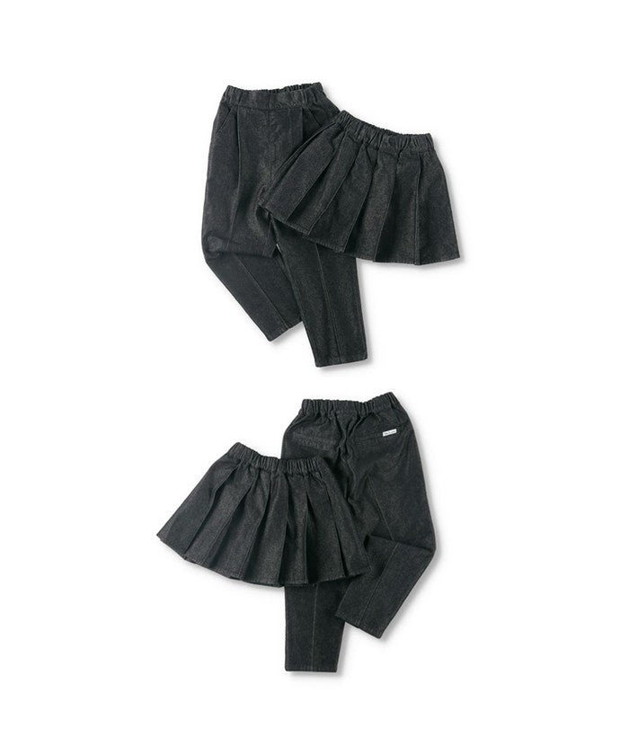 ブランシェス BRANSHES 【Ou? by EDWIN】スカート×パンツセット