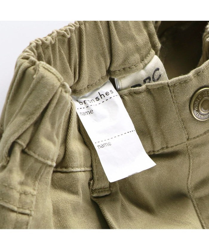 ブランシェス BRANSHES 【WEB限定/DRC】スーパータックテーパードストレッチツイルパンツ