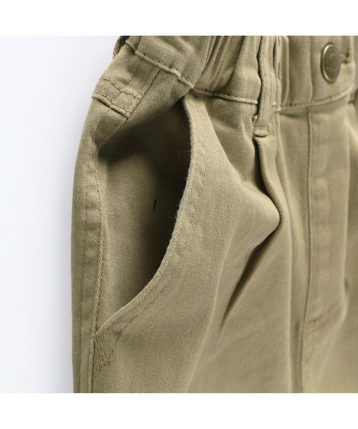 ブランシェス BRANSHES 【WEB限定/DRC】スーパータックテーパードストレッチツイルパンツ