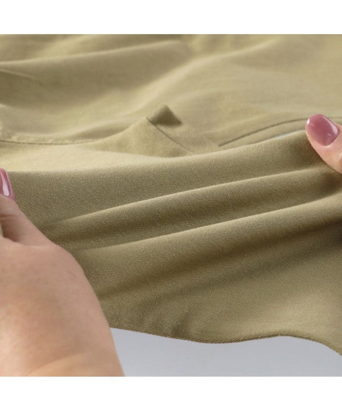 ブランシェス BRANSHES 【WEB限定/DRC】スーパータックテーパードストレッチツイルパンツ