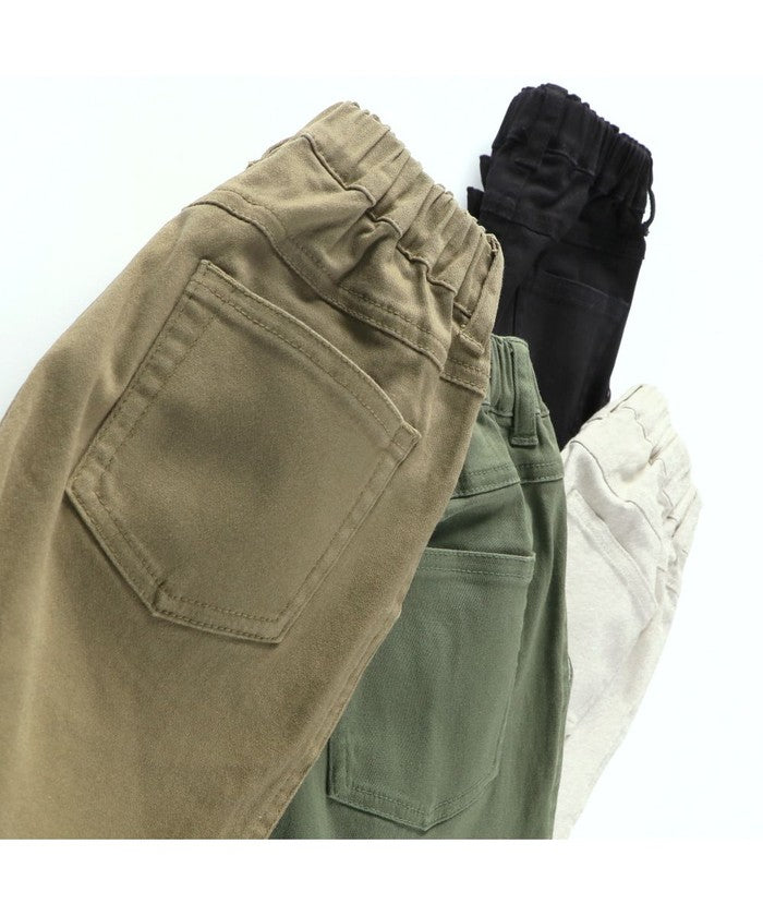 ブランシェス BRANSHES 【WEB限定/DRC】スーパータックテーパードストレッチツイルパンツ