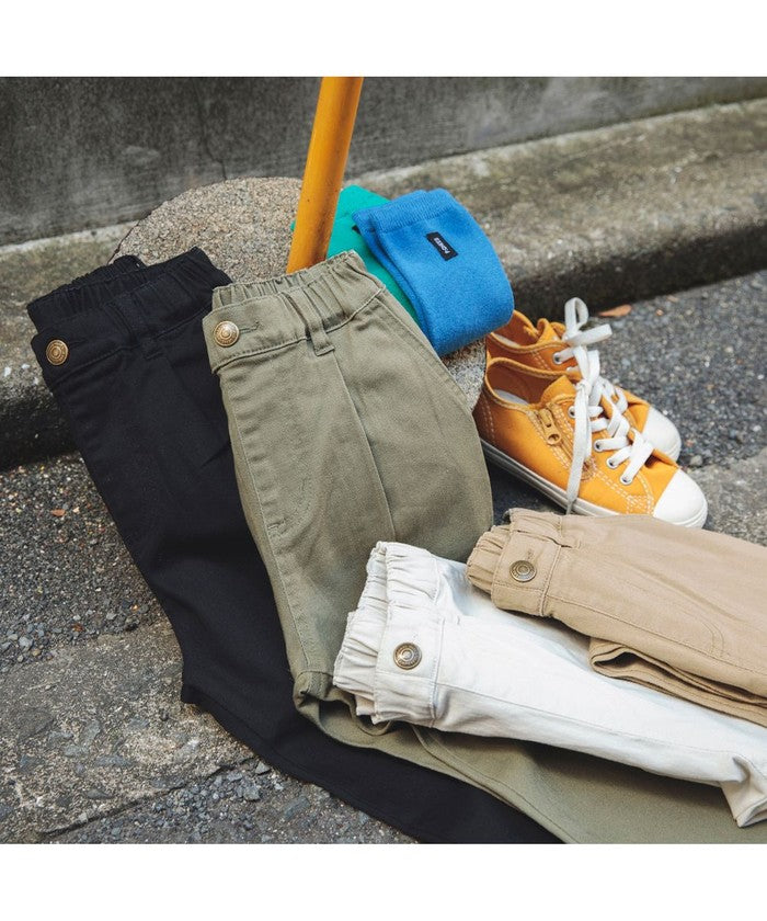 ブランシェス BRANSHES 【WEB限定/DRC】スーパータックテーパードストレッチツイルパンツ