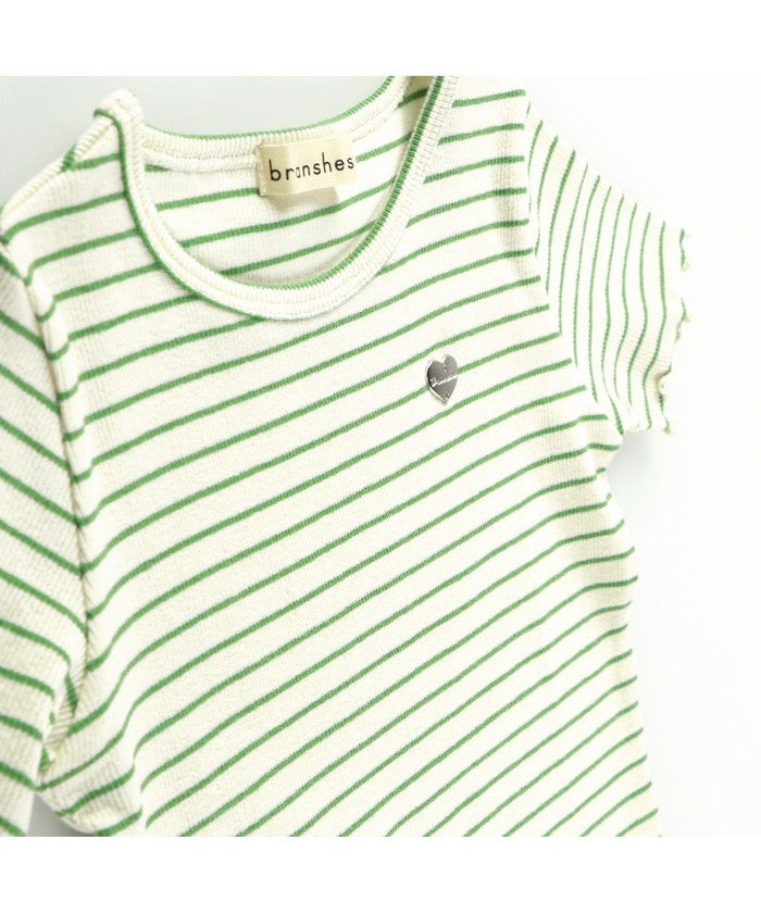 ブランシェス BRANSHES 【GOOD PRICE】ストレッチテレコ半袖Tシャツ