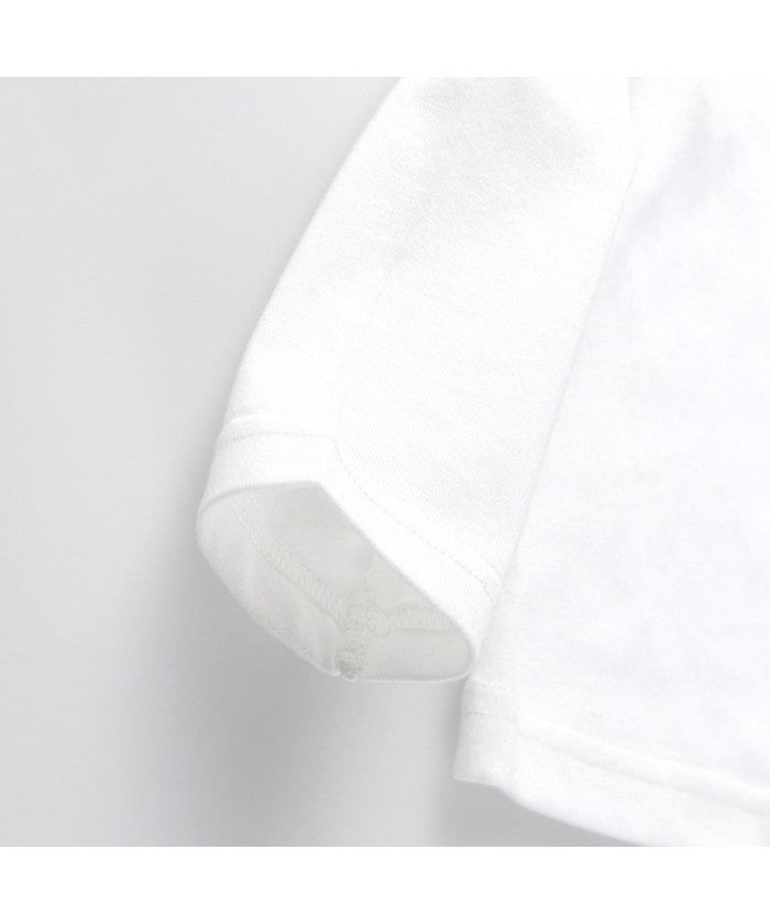 ブランシェス BRANSHES 【WEB限定/DRC/やわらか天竺】前後2WAYフリル襟長袖Tシャツ