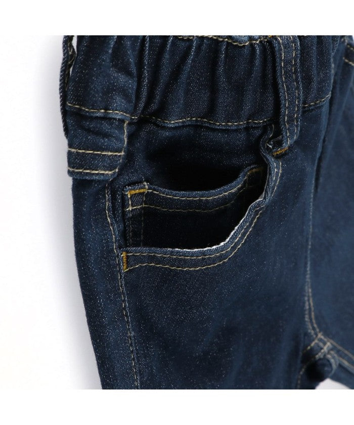 ブランシェス BRANSHES プレミアムストレッチデニム 【フィットストレート/プレミアムストレッチ】デニムパンツ