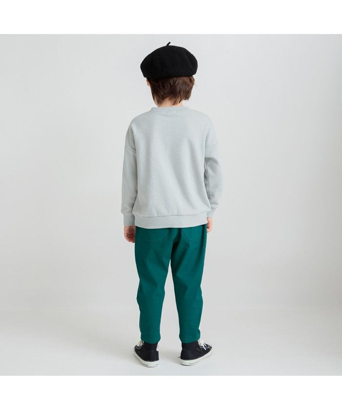 ブランシェス BRANSHES T/C裏毛/スパンテレコ ニットジャガードポケットTO