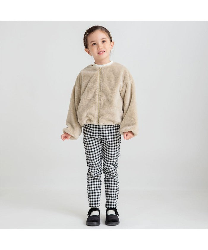 ブランシェス BRANSHES フェイクファージャケット