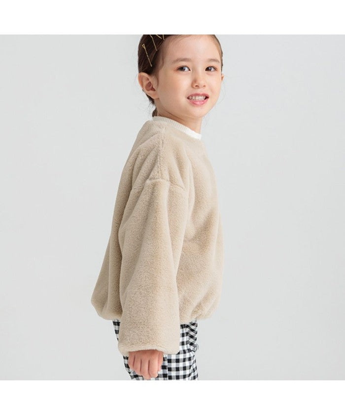 ブランシェス BRANSHES フェイクファージャケット