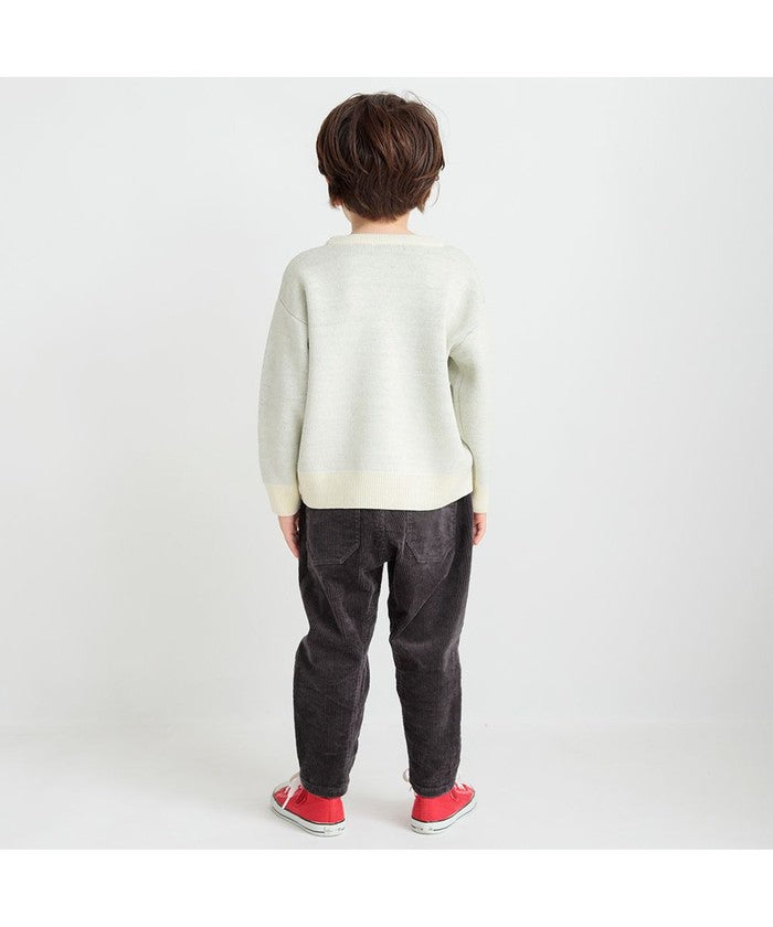 ブランシェス BRANSHES 【マシンウォッシャブル】アニマルアソートニット