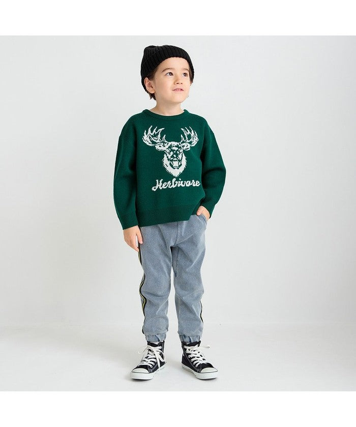 ブランシェス BRANSHES 【マシンウォッシャブル】アニマルアソートニット