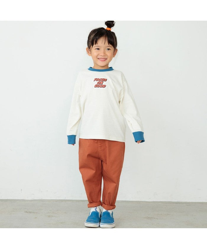 ブランシェス BRANSHES 【eikoコラボ】綿100％アソートグラフィック長袖Tシャツ