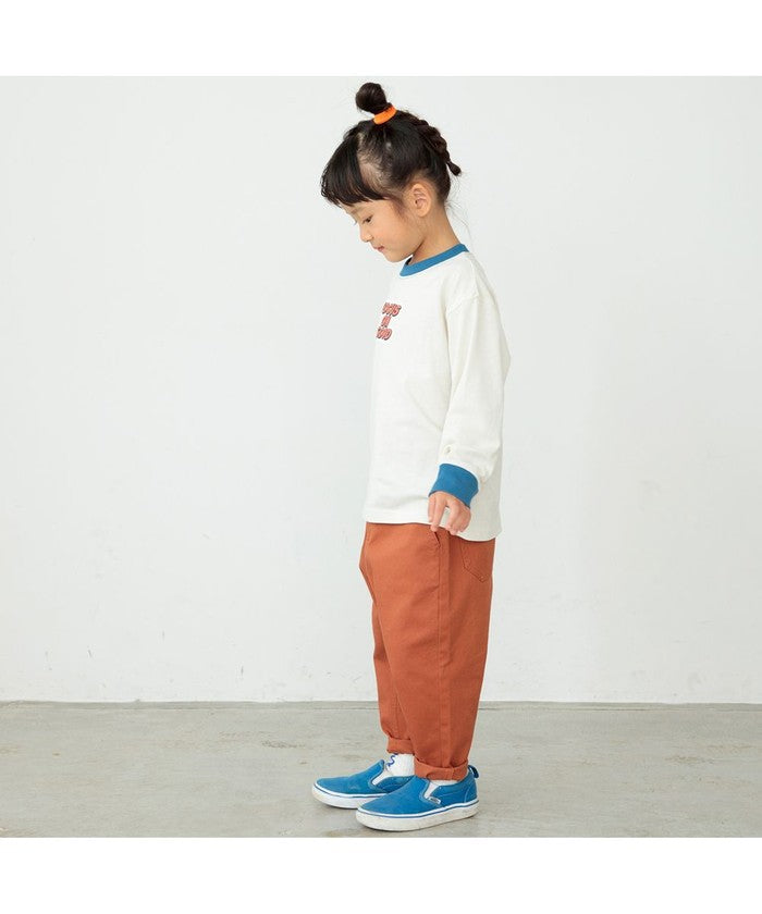 ブランシェス BRANSHES 【eikoコラボ】綿100％アソートグラフィック長袖Tシャツ
