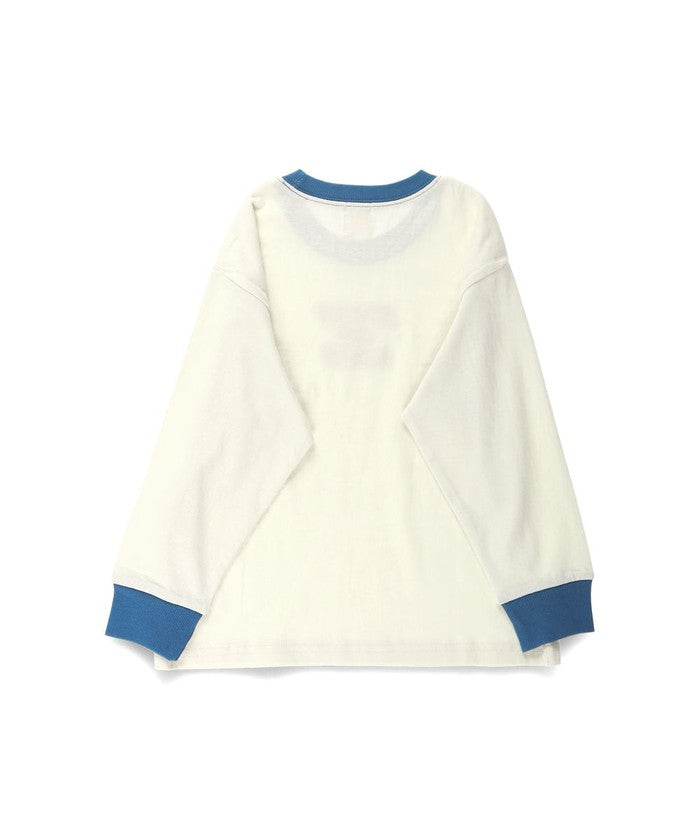 ブランシェス BRANSHES 【eikoコラボ】綿100％アソートグラフィック長袖Tシャツ