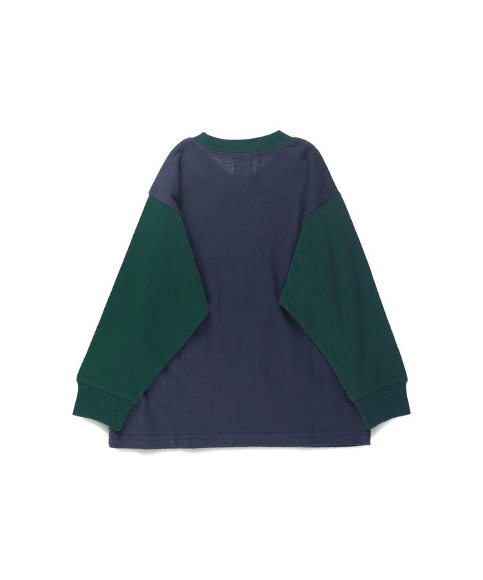 ブランシェス BRANSHES 【eikoコラボ】綿100％アソートグラフィック長袖Tシャツ