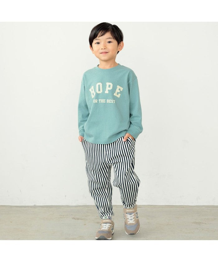 ブランシェス BRANSHES 【eikoコラボ】綿100％アソートグラフィック長袖Tシャツ