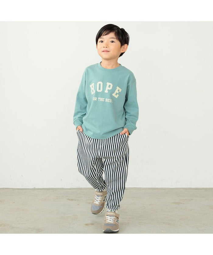 ブランシェス BRANSHES 【eikoコラボ】綿100％アソートグラフィック長袖Tシャツ