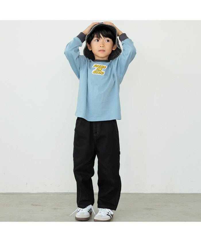 ブランシェス BRANSHES 【eikoコラボ】綿100％アソートグラフィック長袖Tシャツ