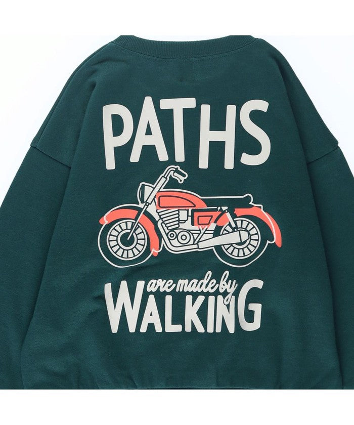 ブランシェス BRANSHES 【DRC/やわらか薄手裏毛】アソートグラフィックトレーナー