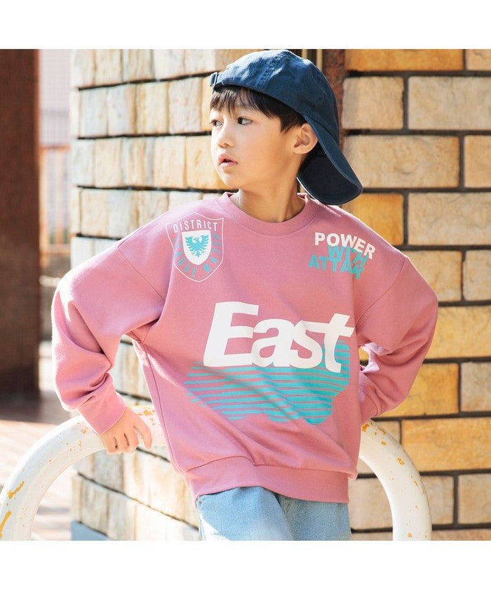 ブランシェス BRANSHES 【DRC/やわらか薄手裏毛】アソートグラフィックトレーナー