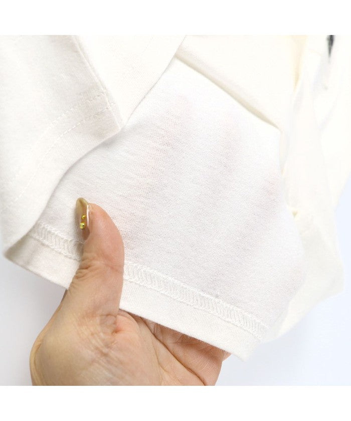 Branshes BRANSHES 【DRC/100% Cotton, Gentle on the Skin】 Pocket Long Sleeve T-Shirt