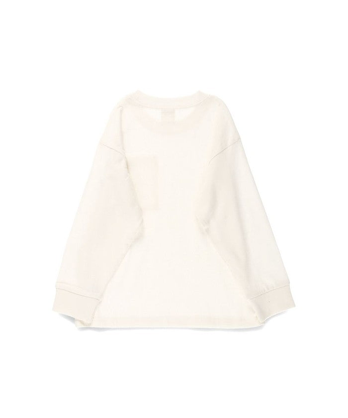 Branshes BRANSHES 【DRC/100% Cotton, Gentle on the Skin】 Pocket Long Sleeve T-Shirt