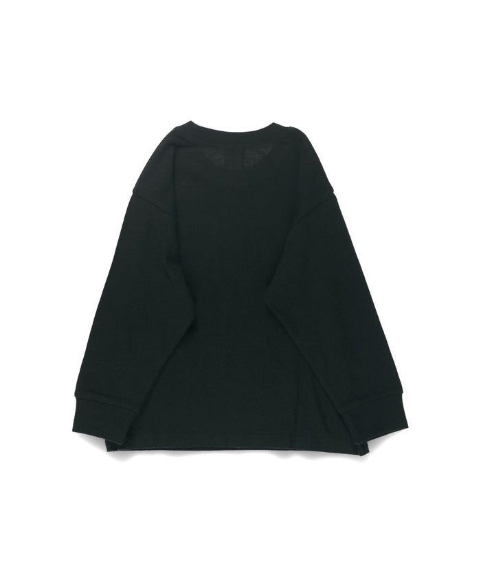 Branshes BRANSHES 【DRC/100% Cotton, Gentle on the Skin】 Pocket Long Sleeve T-Shirt