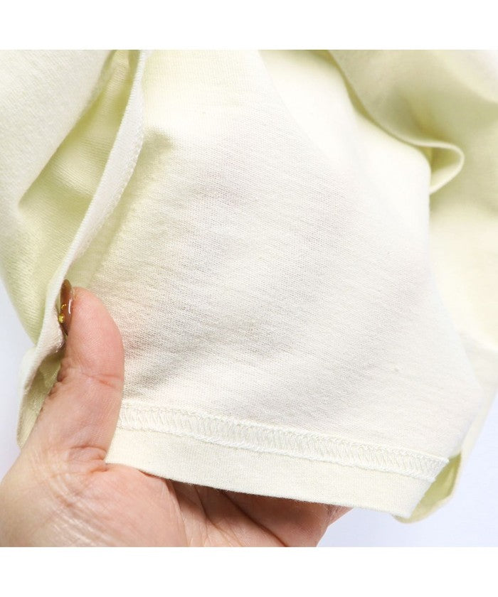 Branshes BRANSHES 【DRC/100% Cotton for Your Skin】 Assorted Logo Long Sleeve T-Shirt