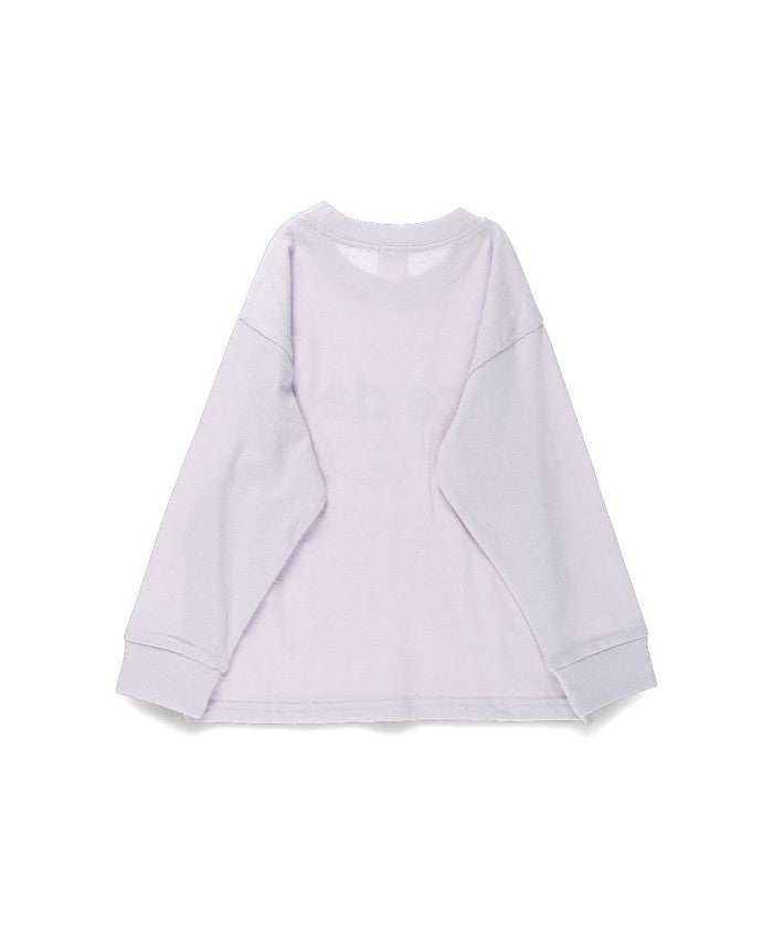 Branshes BRANSHES 【DRC/100% Cotton for Your Skin】 Assorted Logo Long Sleeve T-Shirt