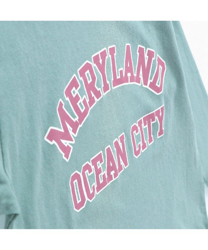 Branshes BRANSHES 【DRC/100% Cotton for Your Skin】 Assorted Logo Long Sleeve T-Shirt