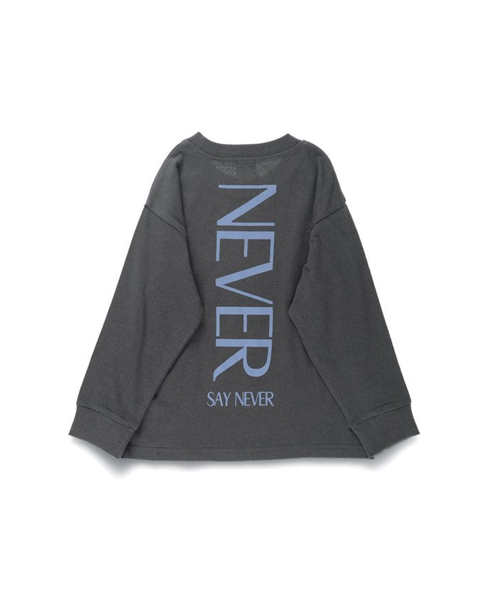 Branshes BRANSHES 【DRC/100% Cotton for Your Skin】 Assorted Logo Long Sleeve T-Shirt