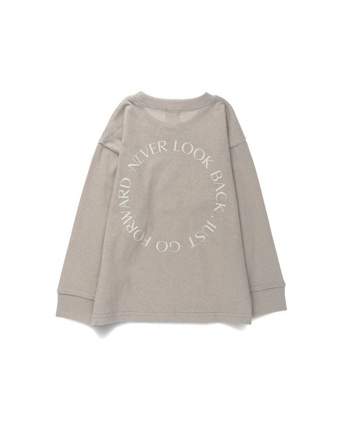 ブランシェス BRANSHES 【DRC/お肌に嬉しい綿100％】アソートロゴ長袖Tシャツ