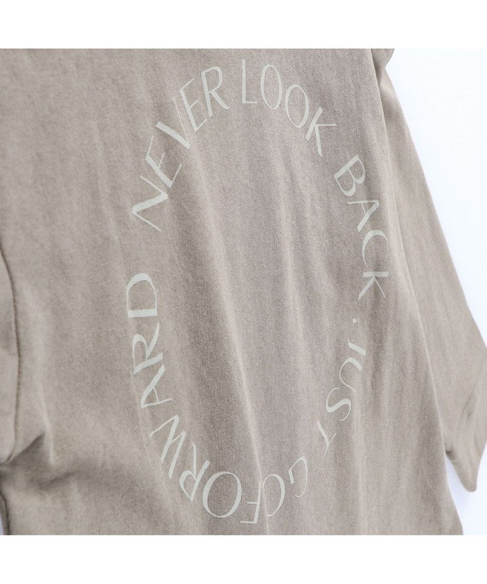 Branshes BRANSHES 【DRC/100% Cotton for Your Skin】 Assorted Logo Long Sleeve T-Shirt