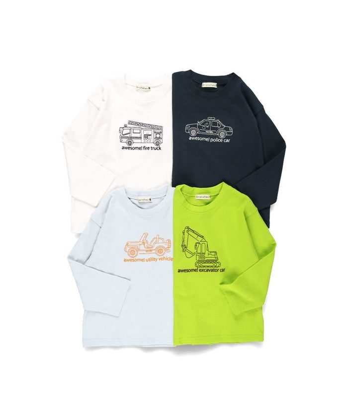 BRANSHES 【BRANSHES mini】 Long Sleeve T-Shirt