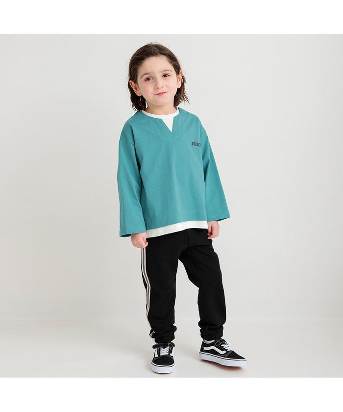 布蘭詩 BRANSHES 重疊穿著風長袖T恤