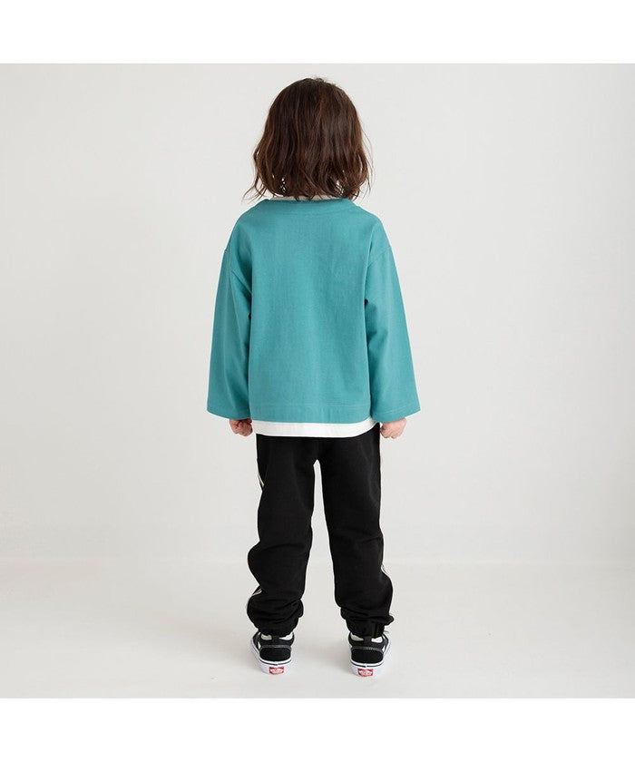 布蘭詩 BRANSHES 重疊穿著風長袖T恤