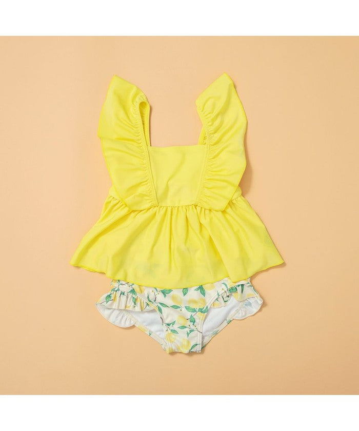 ブランシェス branshes 【水着 / SWIM】フリルタンキニ 【返品不可商品】 （ブラック） ブラック