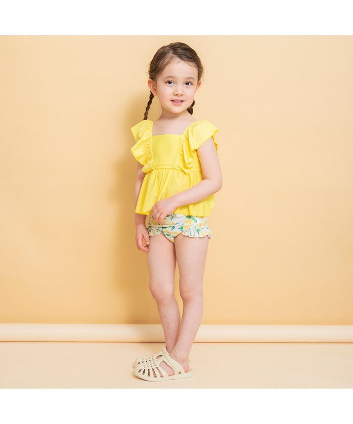 ブランシェス branshes 【水着 / SWIM】フリルタンキニ 【返品不可商品】 （ブラック） ブラック