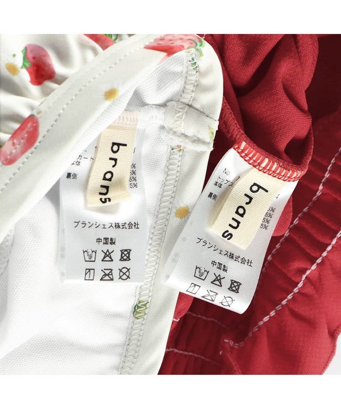 ブランシェス branshes 【WEB限定/水着/セパレート】パフスリーブタンキニ 【返品不可商品】 （ブラック） ブラック
