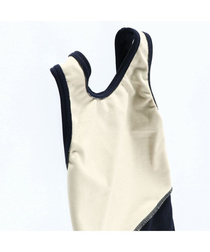 ブランシェス branshes 【WEB限定/スクール水着】ワンピース 【返品不可商品】 （ネイビーブルー） ネイビーブルー