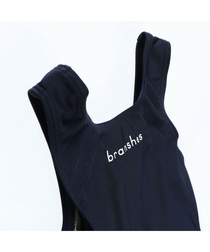 ブランシェス branshes 【WEB限定/スクール水着】ワンピース 【返品不可商品】 （ネイビーブルー） ネイビーブルー