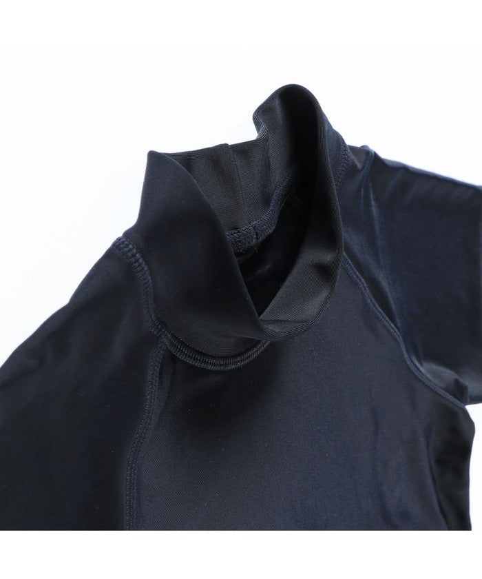 ブランシェス branshes 【WEB限定/スクール水着】半袖ラッシュガード 【返品不可商品】 （ネイビーブルー） ネイビーブルー