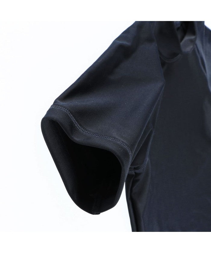 ブランシェス branshes 【WEB限定/スクール水着】半袖ラッシュガード 【返品不可商品】 （ネイビーブルー） ネイビーブルー