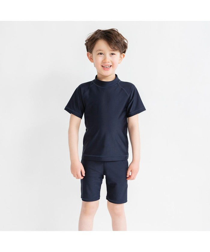 ブランシェス branshes 【WEB限定/スクール水着】ハーフパンツ 【返品不可商品】 （ネイビーブルー） ネイビーブルー